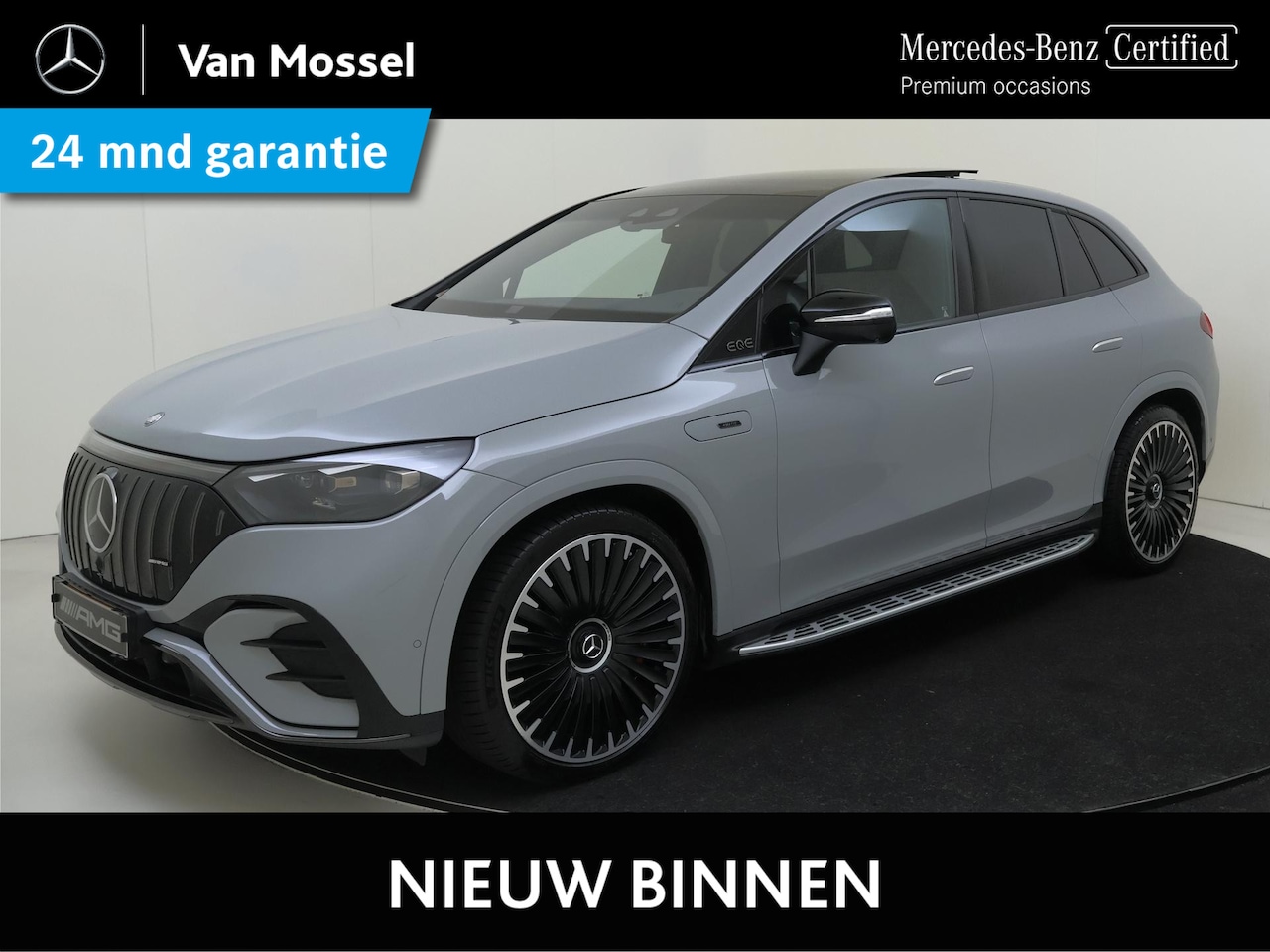 Mercedes-Benz EQE SUV - AMG 43 4MATIC 91 kWh 476PK /Hyperscreen /Achterasbesturing /22 Inch /AIRMATIC /Burmester 3 - AutoWereld.nl