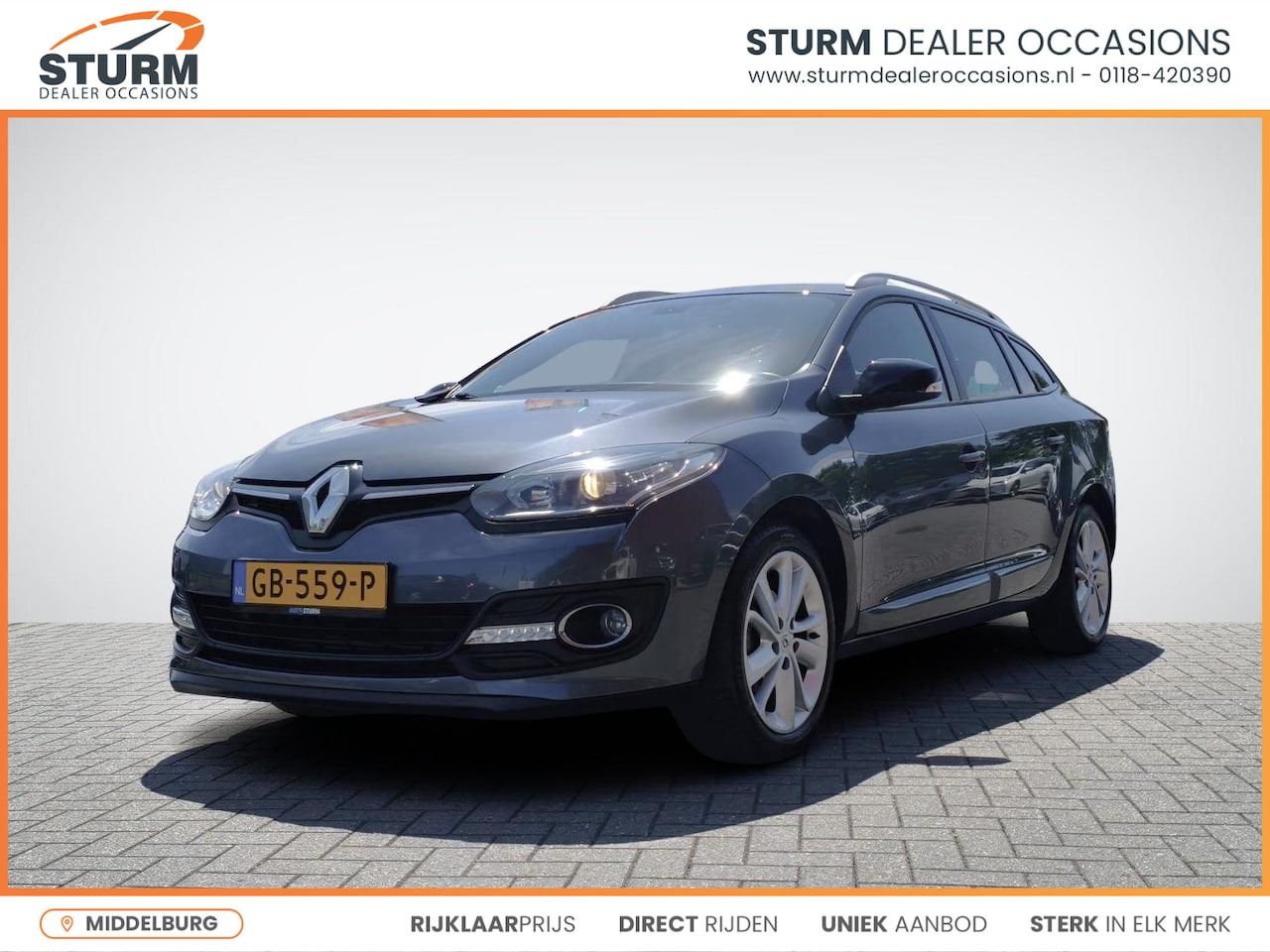 Renault Mégane Estate - 1.2 TCe Limited 1.2 TCe Limited - AutoWereld.nl