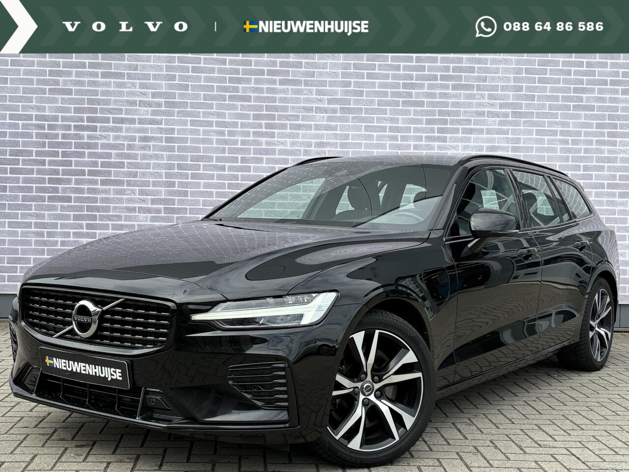 Volvo V60 - 2.0 T6 Recharge AWD R-Design | Keyless | Elek. Bestuurdersstoel | Stoel-/Stuurverwarming | - AutoWereld.nl