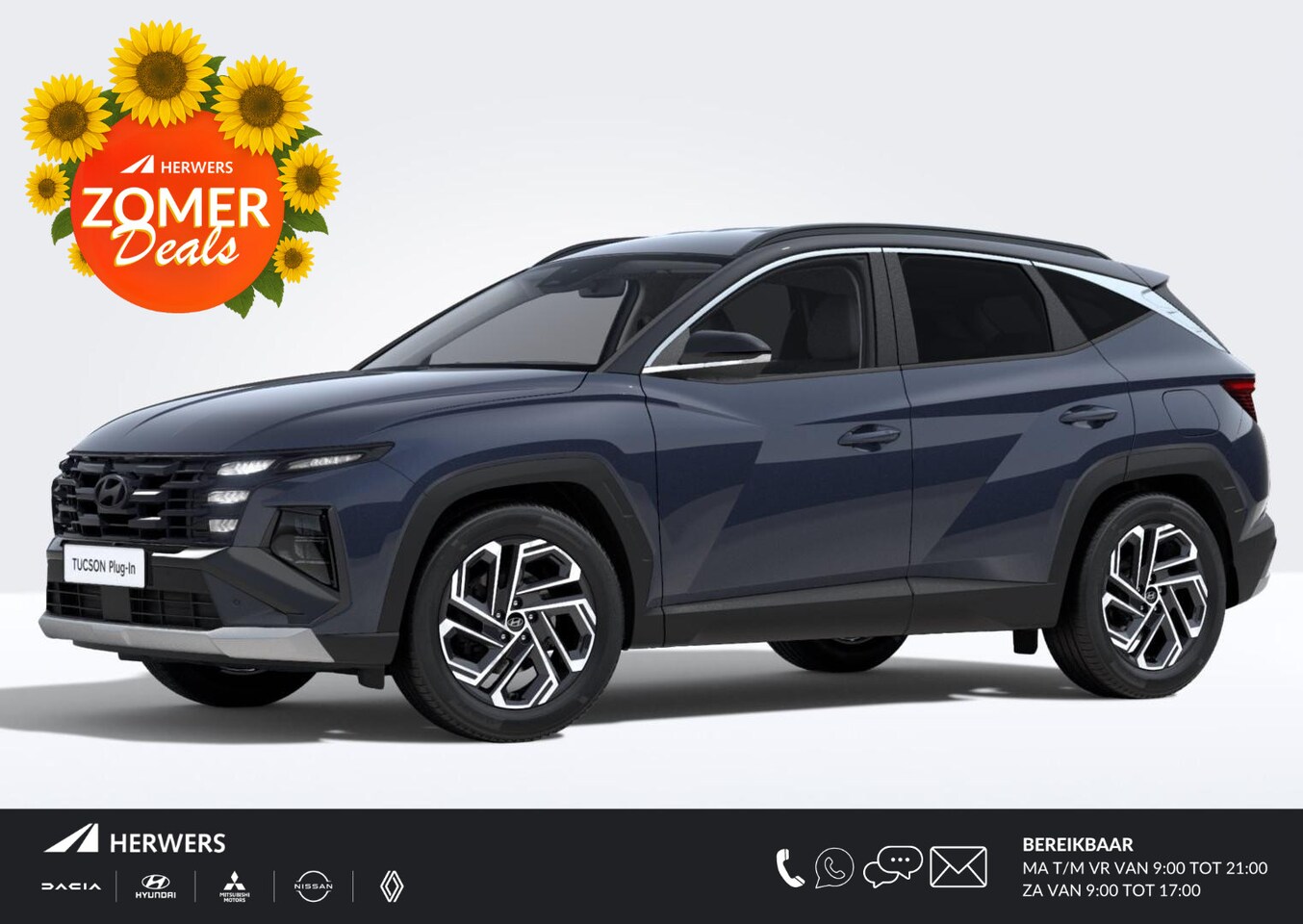Hyundai Tucson - 1.6 T-GDI PHEV Comfort Smart / €1200,- Voordeel Op Nieuwprijs / Rijklaarprijs / Direct Lev - AutoWereld.nl