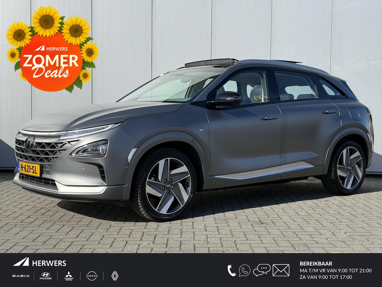 Hyundai NEXO - FCEV Plus Pack / Waterstof / Wit Leder / Stoelverkoeling / Stoelverwarming Voor + Achter / - AutoWereld.nl