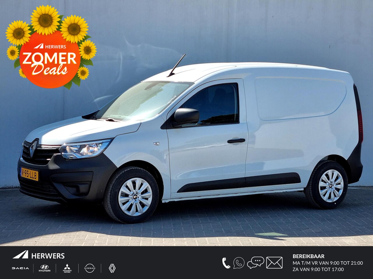 Renault Express - 1.5 dCi 95 Comfort / Airco / Cruise Control / Elektrische Ramen / Bluetooth / 1200KG Trekg - AutoWereld.nl
