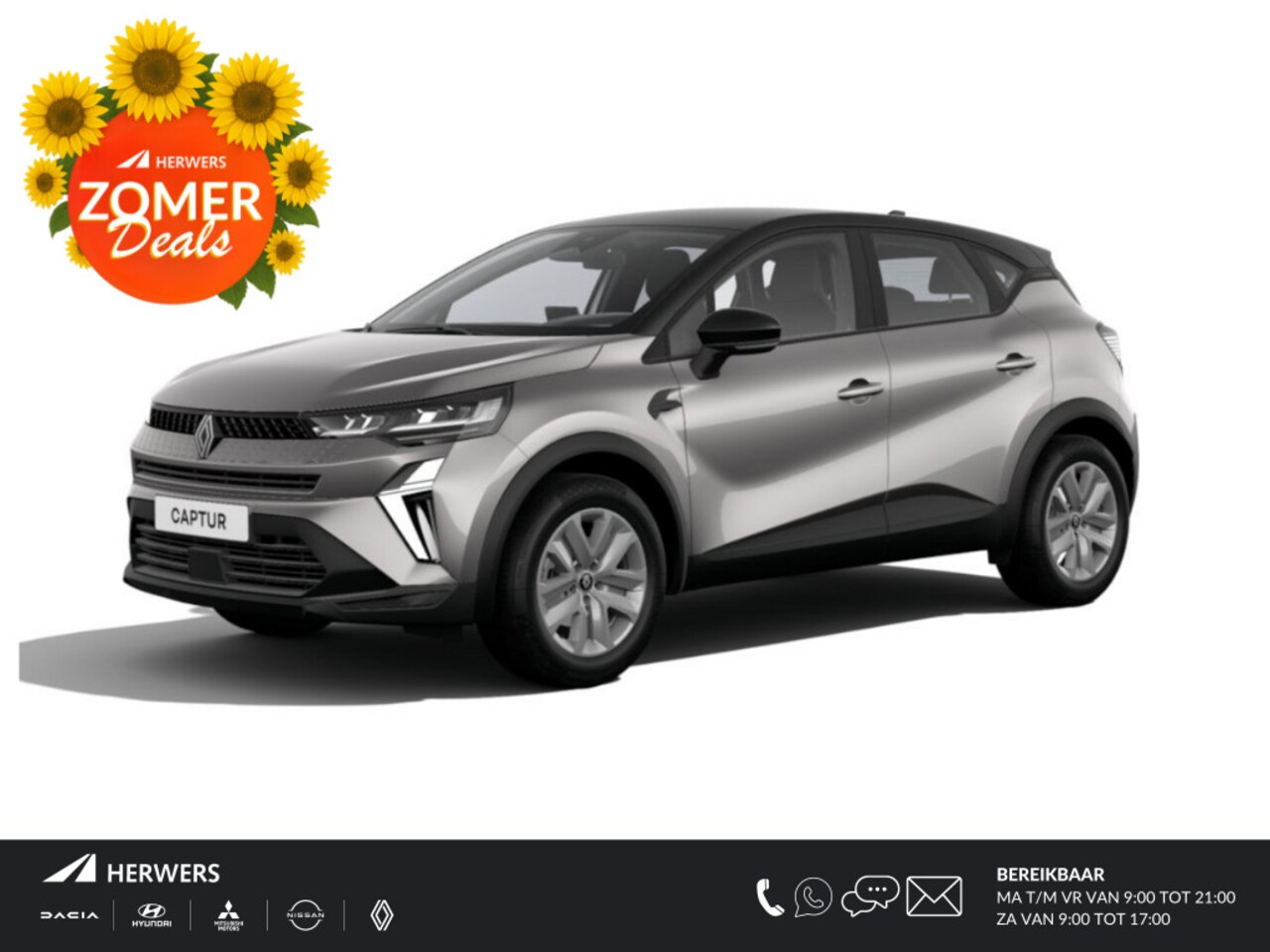 Renault Captur - 1.8 E-Tech full hybrid 160 evolution / Nieuw Te Bestellen / - AutoWereld.nl