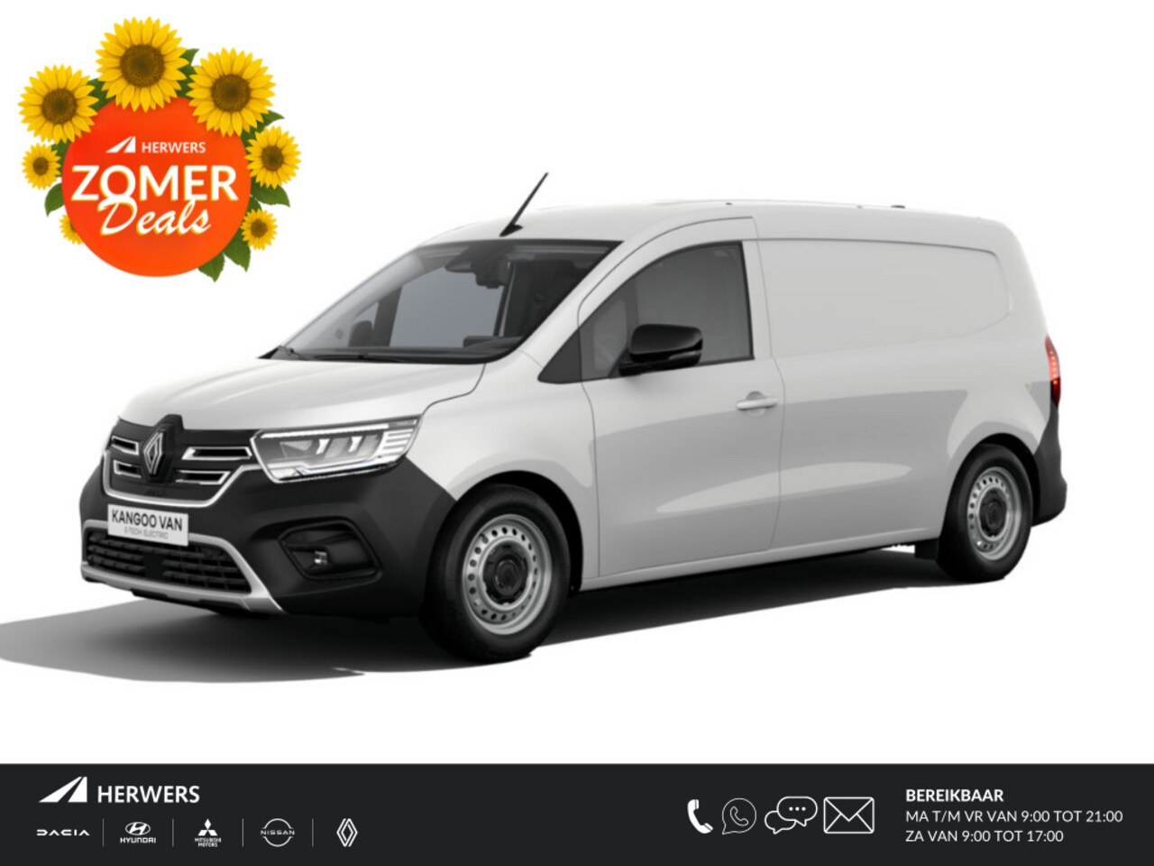 Renault Kangoo E-Tech - Extra L2 44 kWh / Uit Voorraad Leverbaar / - AutoWereld.nl
