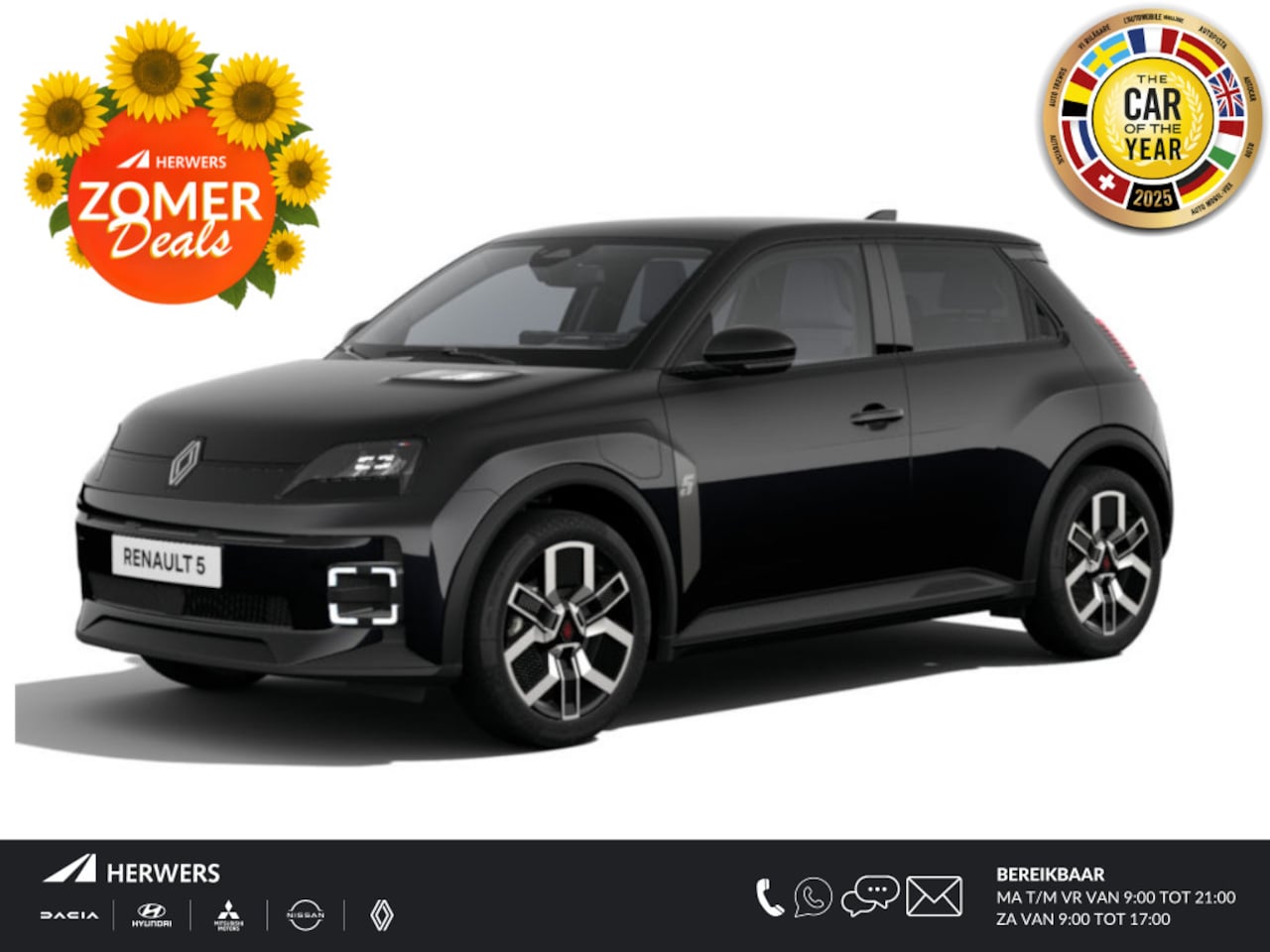 Renault 5 - urban range techno 40 kWh / Nieuw Te Bestellen / - AutoWereld.nl