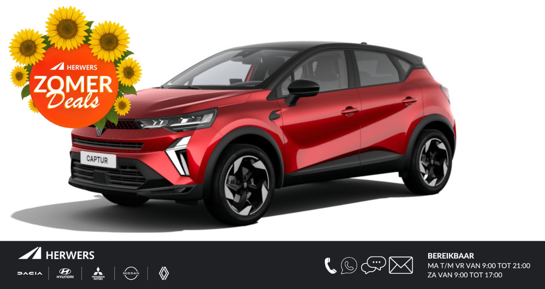 Renault Captur - 1.6 E-Tech full hybrid 145 techno / Uit Voorraad Leverbaar / - AutoWereld.nl