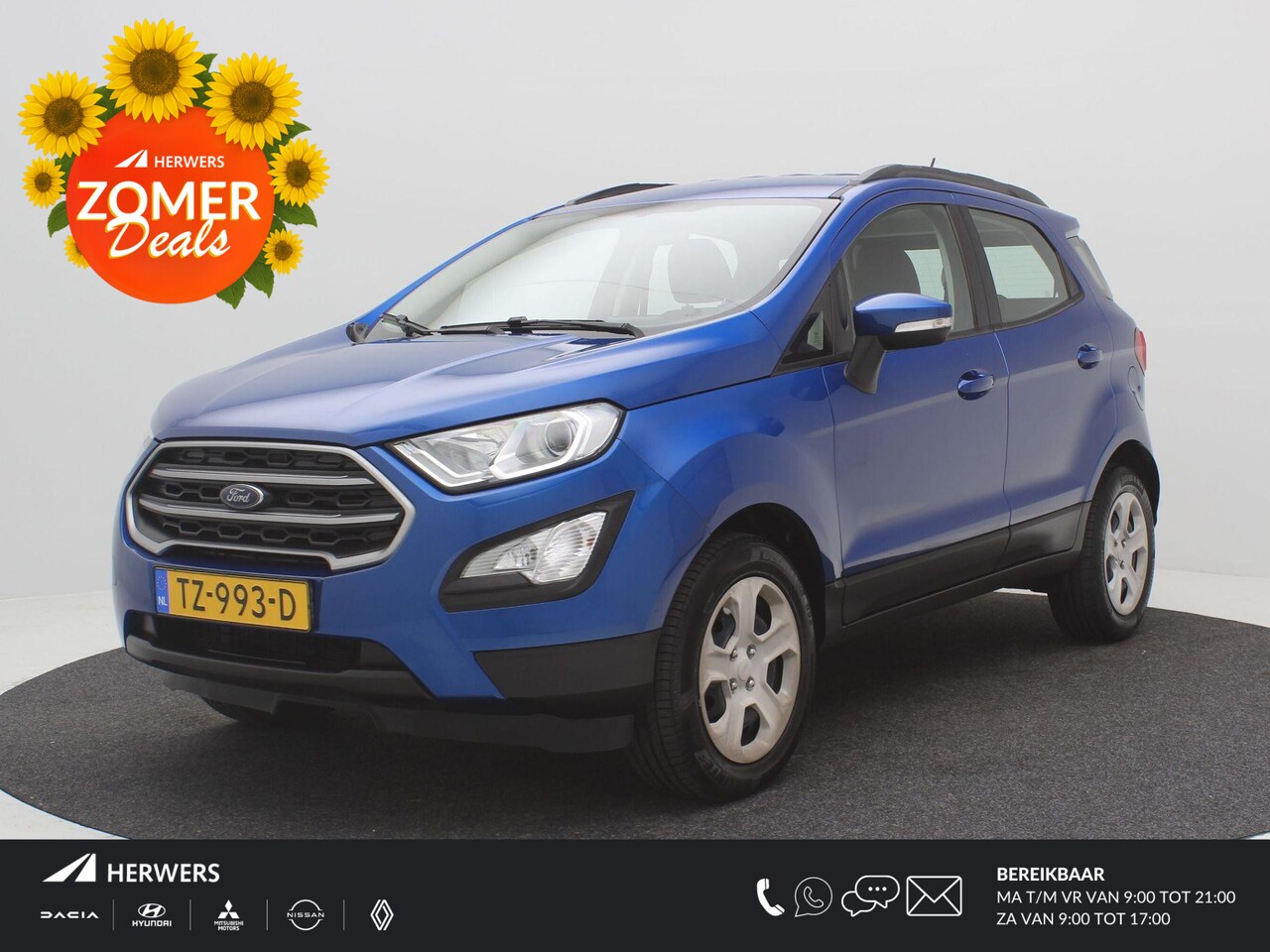 Ford EcoSport - 1.0 EcoBoost Trend Ultimate / Navigatie / 1ste Eigenaar / Historie aanwezig / Cruise Contr - AutoWereld.nl