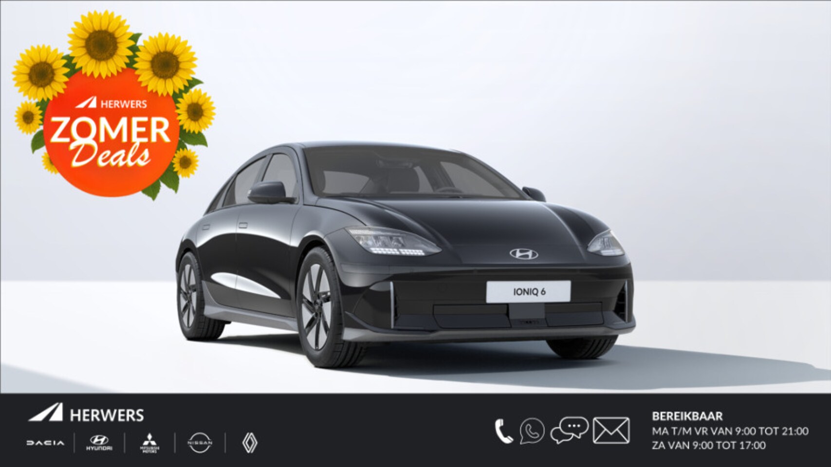 Hyundai IONIQ 6 - Style 53 kWh / Incl. €8400,- Wegrijvoordeel / Rijklaarprijs / Uit voorraad Leverbaar / - AutoWereld.nl