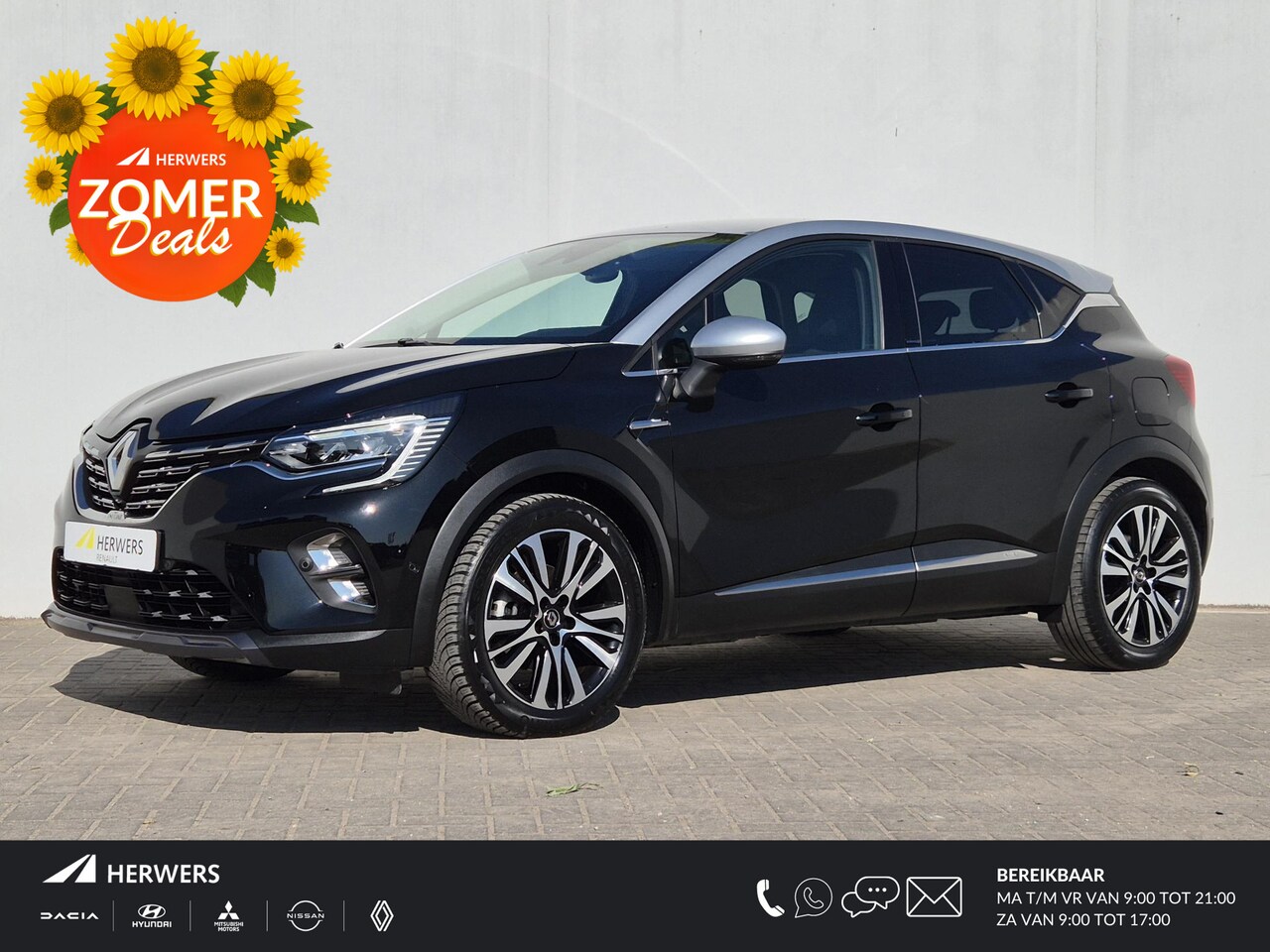 Renault Captur - 1.6 E-Tech Plug-in Hybrid 160 Initiale Paris / Automaat / Apple Carplay Android Auto / Stu - AutoWereld.nl