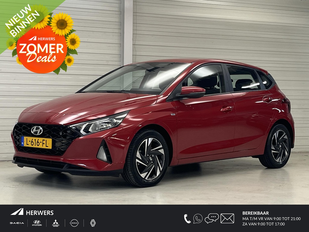 Hyundai i20 - 1.0 T-GDI Comfort Smart / Herwers Onderhouden / Fabrieksgarantie t/m 06-2026 / Navigatie / - AutoWereld.nl