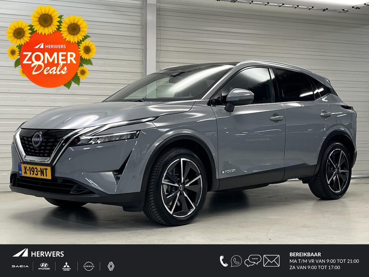 Nissan Qashqai - 1.5 e-Power Tekna / Panoramadak / Head-up Display / Elektronische Achterklep / Navigatie / - AutoWereld.nl