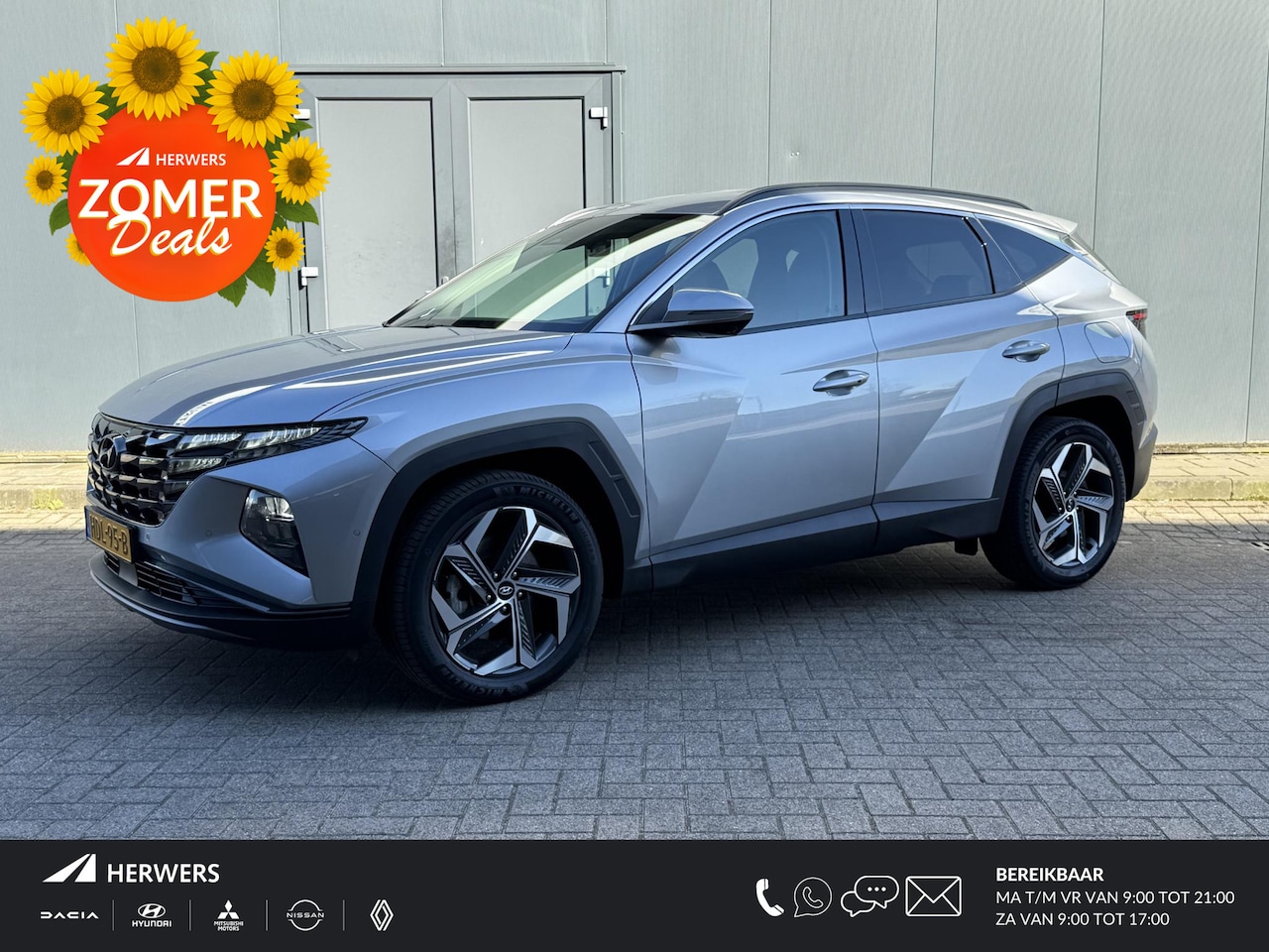 Hyundai Tucson - 1.6 T-GDI PHEV Premium 4WD Automaat / 1350KG Trekgewicht / Lederen Bekleding / Rondomzicht - AutoWereld.nl
