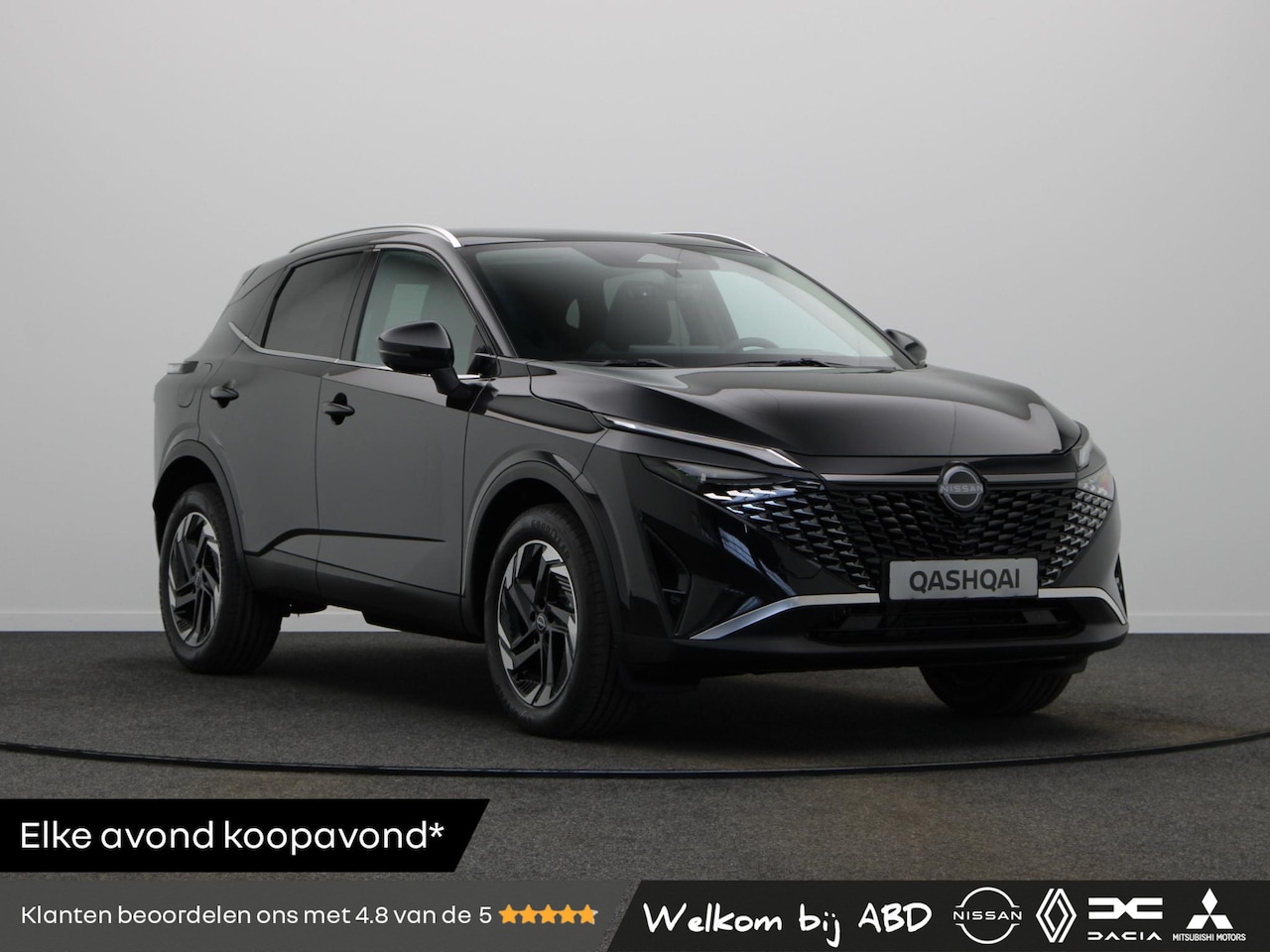 Nissan Qashqai - 1.3 MHEV N-Connecta | Rijklaarprijs!! | 18" Lichtmetalen Velgen | Stoel, Stuur en Voorruit - AutoWereld.nl