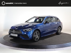 Mercedes-Benz C-klasse Estate - 300e Business Solution AMG | Panoramaschuifdak | Night | Trekhaak | 360° camera