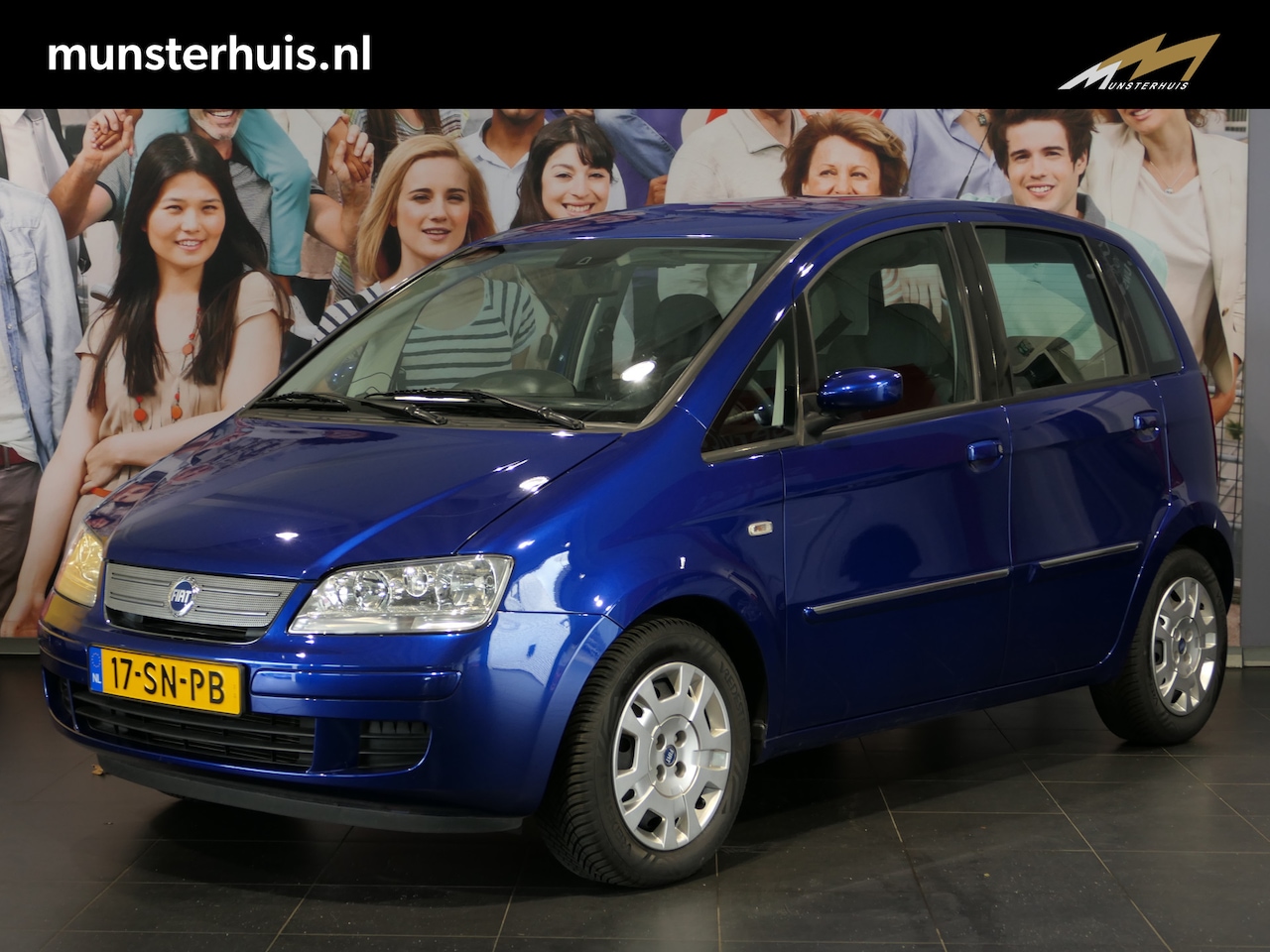 Fiat Idea - 1.4-16V Dynamic *AUTOMAAT* Airco, All Seasons, Google Maps - AutoWereld.nl