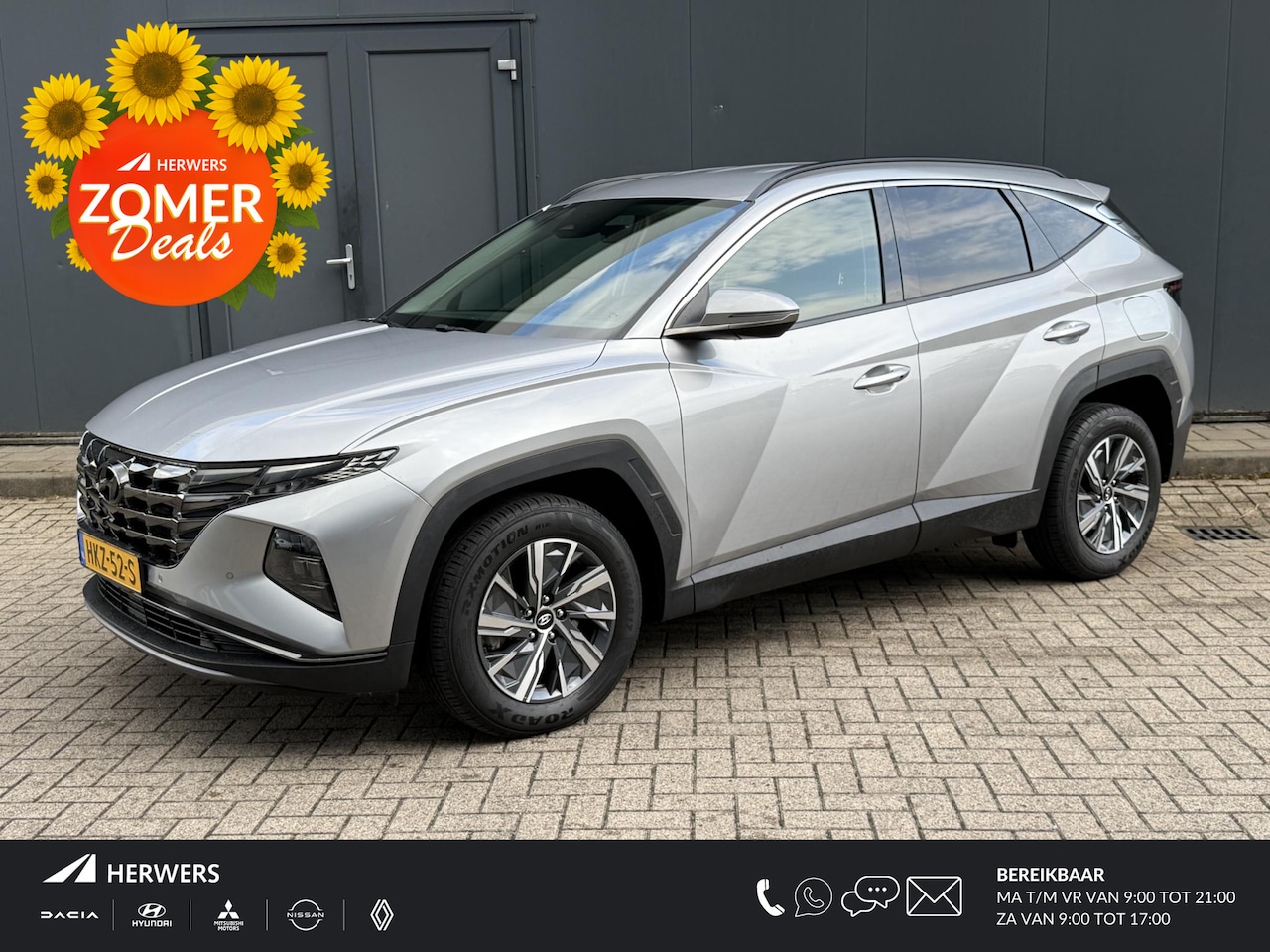 Hyundai Tucson - 1.6 T-GDI HEV 230pk Comfort Automaat / 1650kg Trekgewicht / Dealer onderhouden / Cruise co - AutoWereld.nl