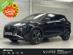 Nissan Qashqai - 1.3 MHEV Xtronic Tekna / €7000, - Voorraadvoordeel / Nieuw uit Voorraad Leverbaar / Zwart
