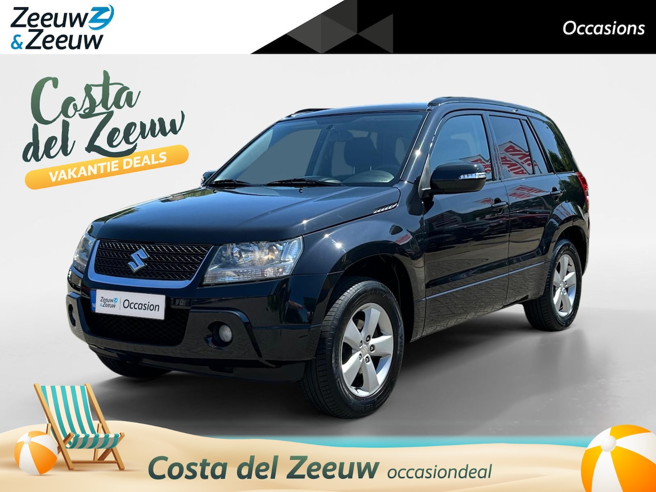 Suzuki Grand Vitara - 2.4 Exclusive | trekhaak | stoelverwarming | climate | 4X4 | - AutoWereld.nl