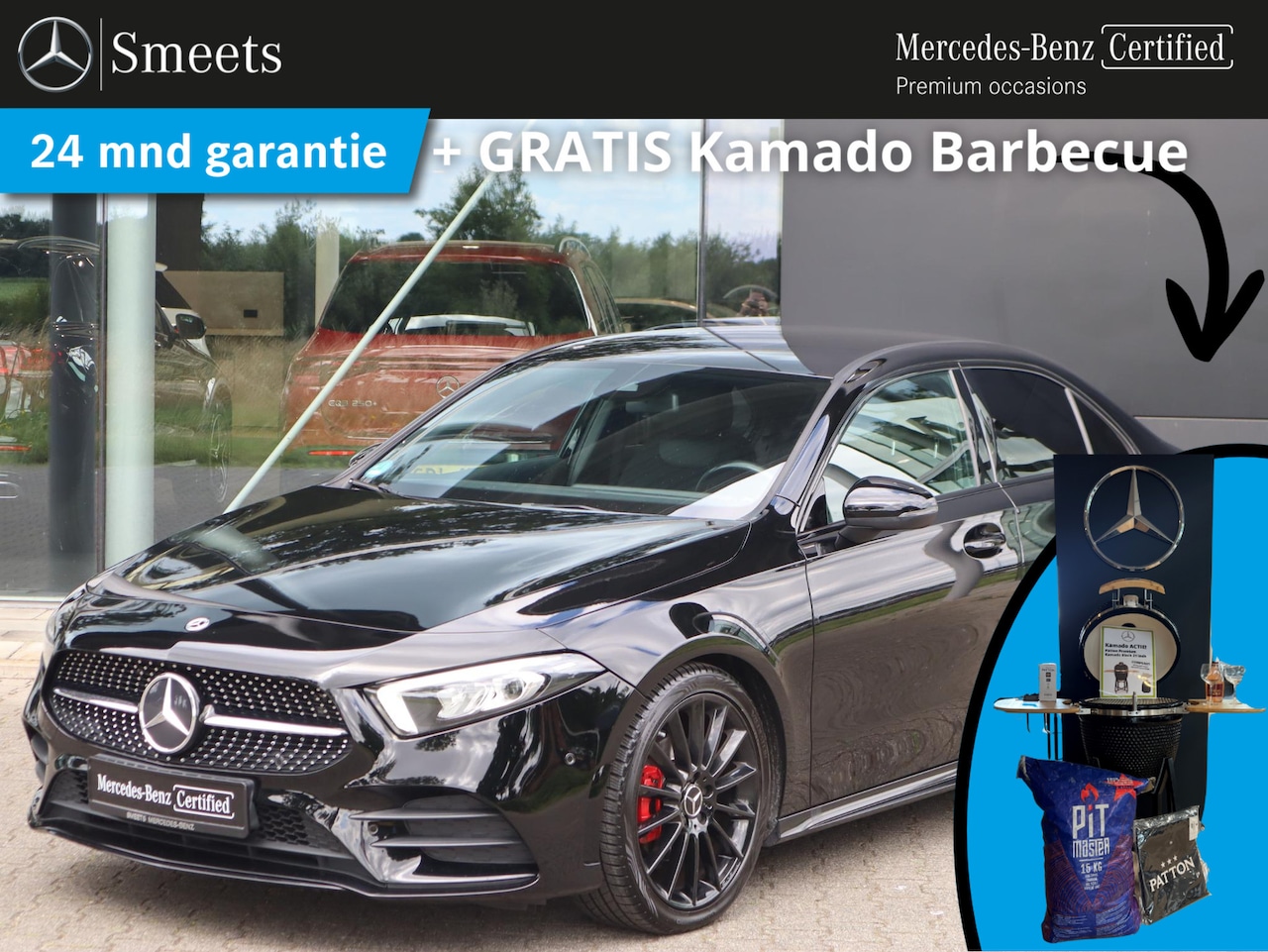 Mercedes-Benz A-klasse - 200 Premium Plus Climate Control | Cruise Control | Panoramadak | Lichtmetalen velgen | Ke - AutoWereld.nl
