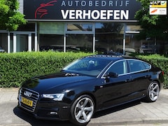 Audi A5 Sportback - 1.8 TFSI Adrenalin - S-LINE - AUTOMAAT - ZWART LEDER - CRUISE / CLIMATE CONTR - VOL ONDERH