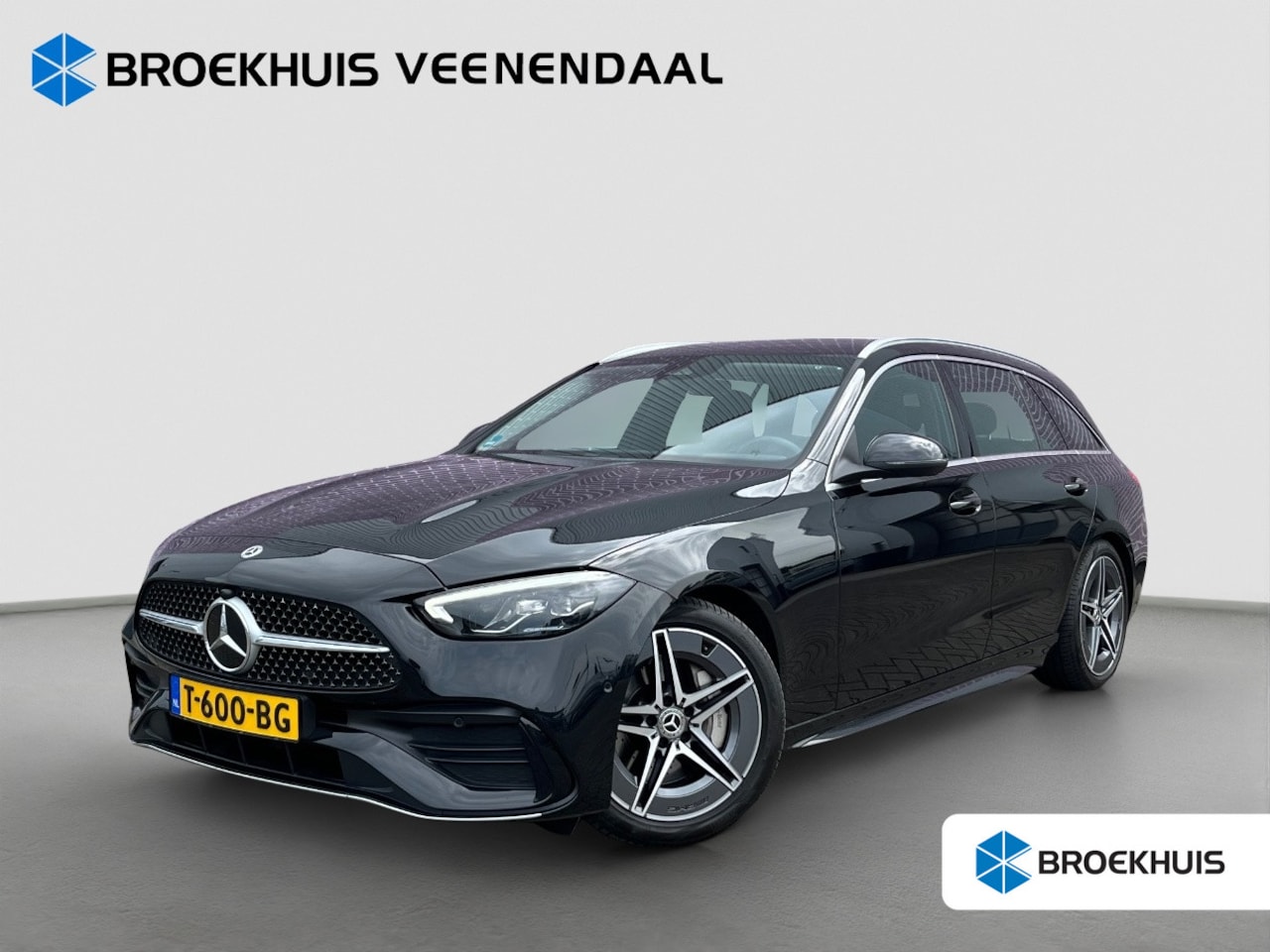 Mercedes-Benz C-klasse Estate - 180 AMG Line | Stoelverwarming | BLIS | Full LED | Camera - AutoWereld.nl