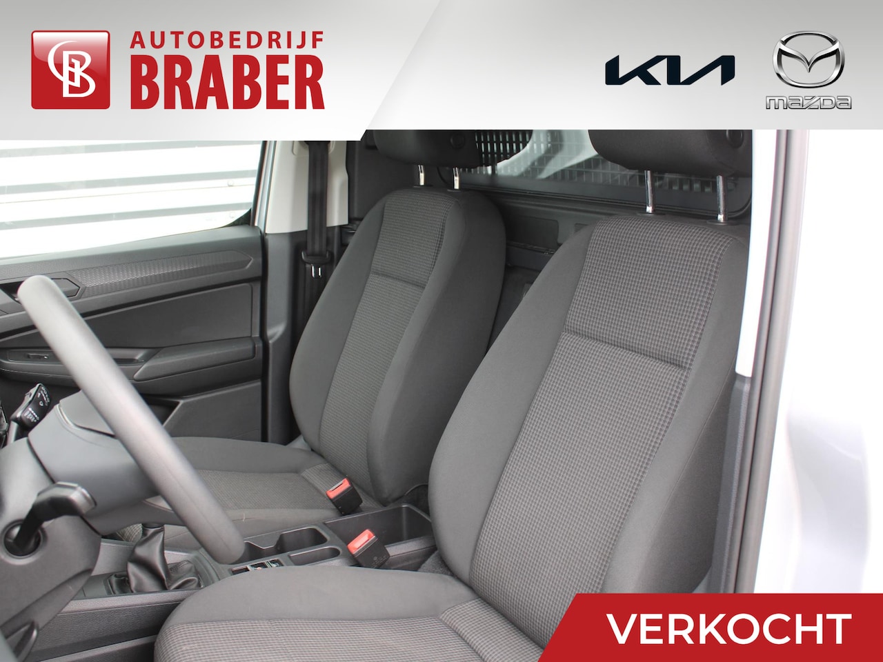 Volkswagen Caddy Cargo - 2.0 TDI Economy Business | Trekhaak | Airco | Cruise | 17" LM | Achterruiten (verwarmd) | - AutoWereld.nl