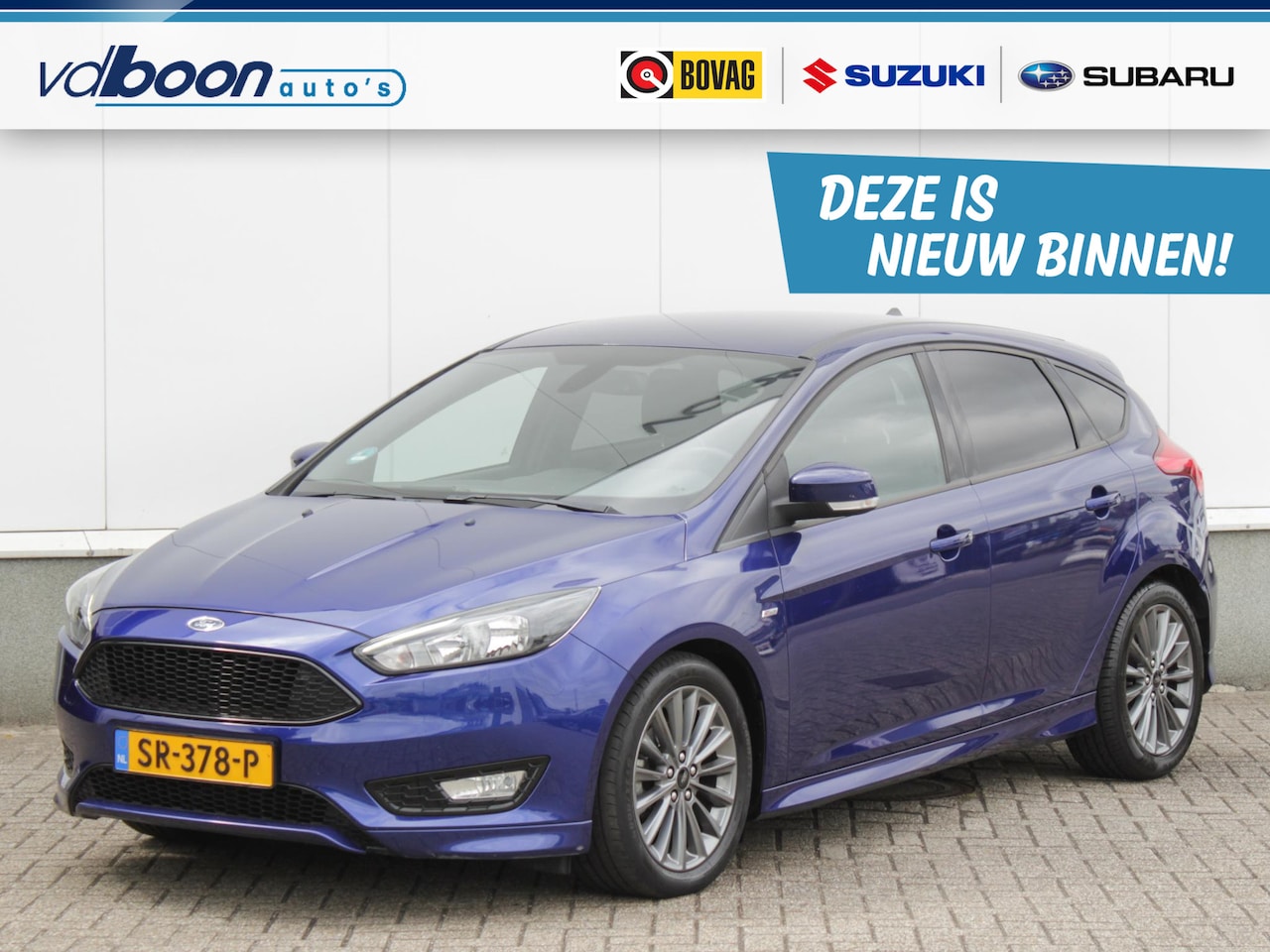 Ford Focus - 1.0 ST-Line | Navi | Cruise | Camera | Park sens | Lm-Velgen - AutoWereld.nl