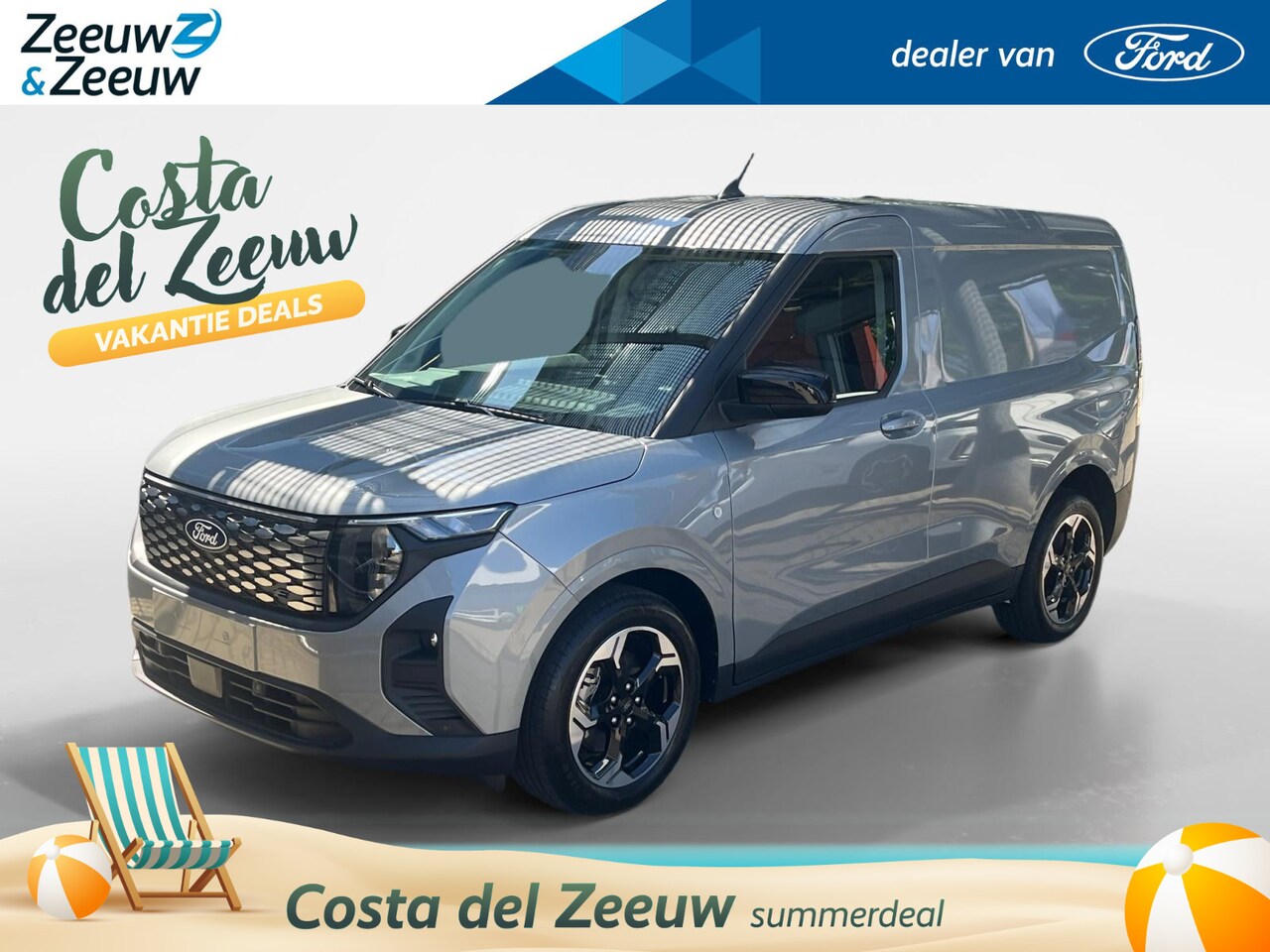 Ford Transit Courier - E-Transit Limited 44 kWh | Nu met 0,99% rente actie op financial lease | Driver Assist Pac - AutoWereld.nl