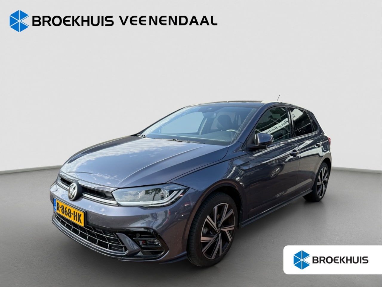 Volkswagen Polo - 1.0 TSI R-Line | Panoramadak | Stoelverwarming | Adap. Cruise | Navi - AutoWereld.nl