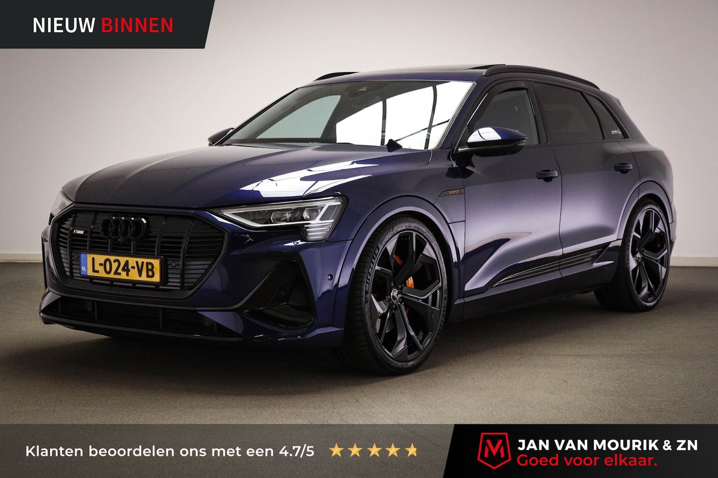 Audi e-tron - 55 quattro S edition 95 kWh | PANORAMADAK | HEAD UP | TREKHAAK  | 360 CAMERA | 23" - AutoWereld.nl