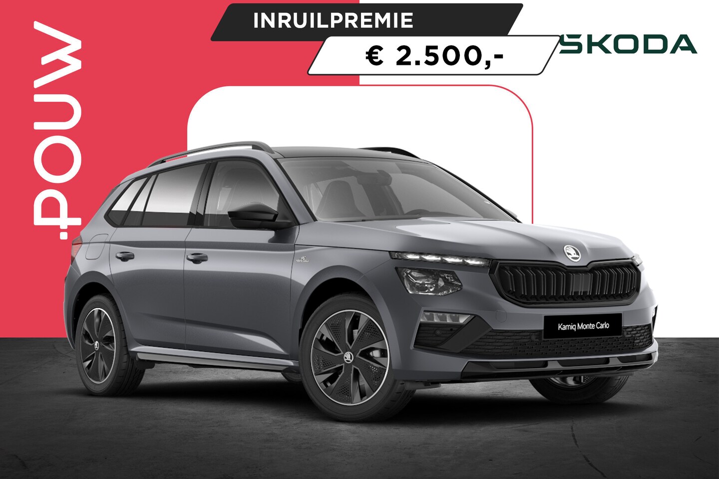 Skoda Kamiq - 1.0 TSI 115pk Monte Carlo | Climate Control | 17" Velgen - AutoWereld.nl