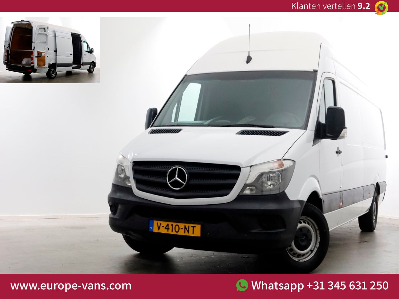 Mercedes-Benz Sprinter - 311 CDI 115pk E6 7G Automaat L3H3 XXL Maxi met topklep 04-2018 - AutoWereld.nl