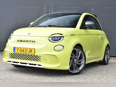 Abarth 500e - 500C Cabrio Scorpionissima Tursmo 42kWh 3 Fase | Alcantara | Navigatie | Sportstoelen | Ke