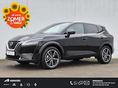Nissan Qashqai - 1.3 MHEV Xtronic Tekna Automaat 160 pk / HUD / Panoramadak / Stuur- en Stoelverwarming / E