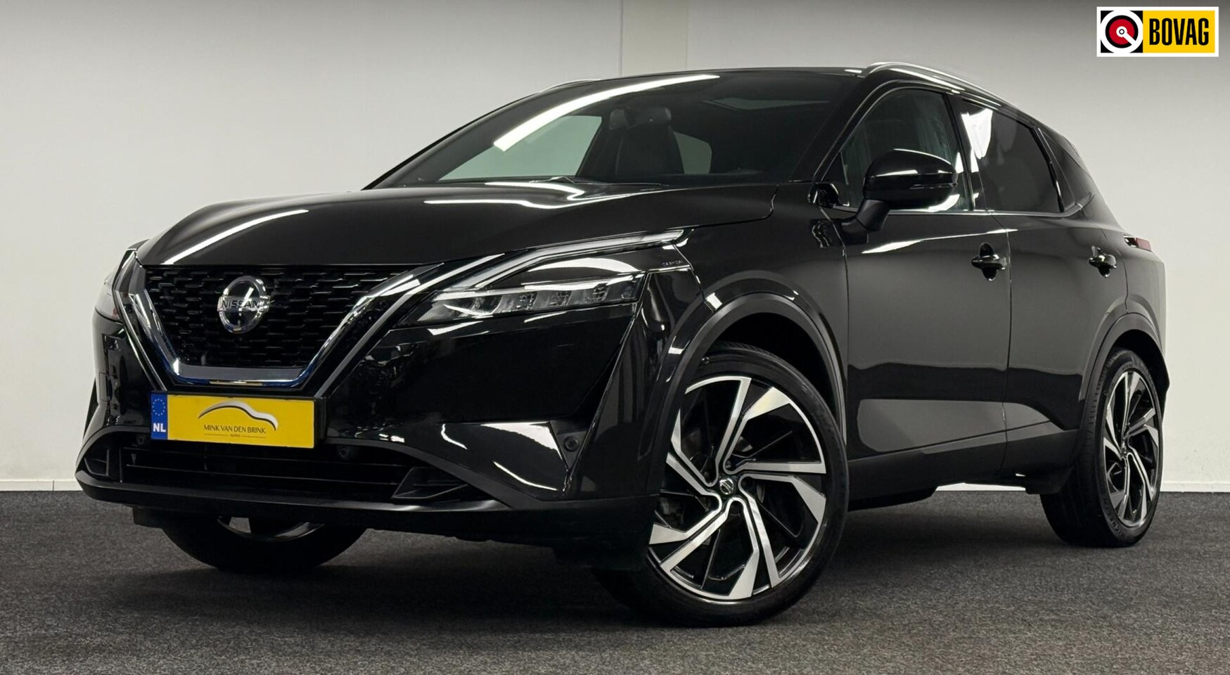 Nissan Qashqai - 1.3 MHEV Xtronic Tekna+*Panodak*Leder*360Camera*20''*Navi*Carplay* - AutoWereld.nl