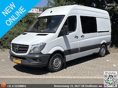 Mercedes-Benz Sprinter - 313 2.2 CDI 366 HD Dubbel Cabine | € 8.950, - NETTO | Climate | Trekhaak |