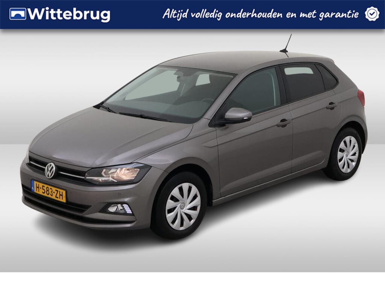 Volkswagen Polo - 1.0 TSI Comfortline / AUTOMAAT/ PARK. SENSOREN/ NAVI/ GETINT GLAS/ AIRCO - AutoWereld.nl