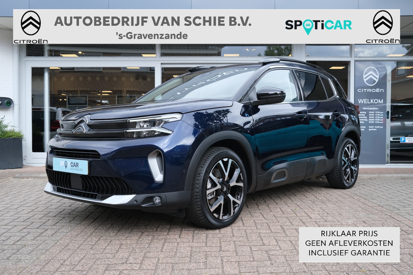 Citroën C5 Aircross - Hybrid 225Shine Leer/All Wheather Banden/Elektr. Achterlklep/Stoelverwarming - AutoWereld.nl