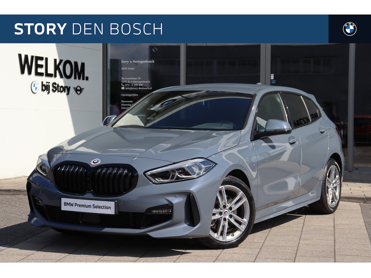 BMW 1-serie - 118i High Executive M Sport Automaat / Achteruitrijcamera / Laserlight / Sportstoelen / Sp - AutoWereld.nl