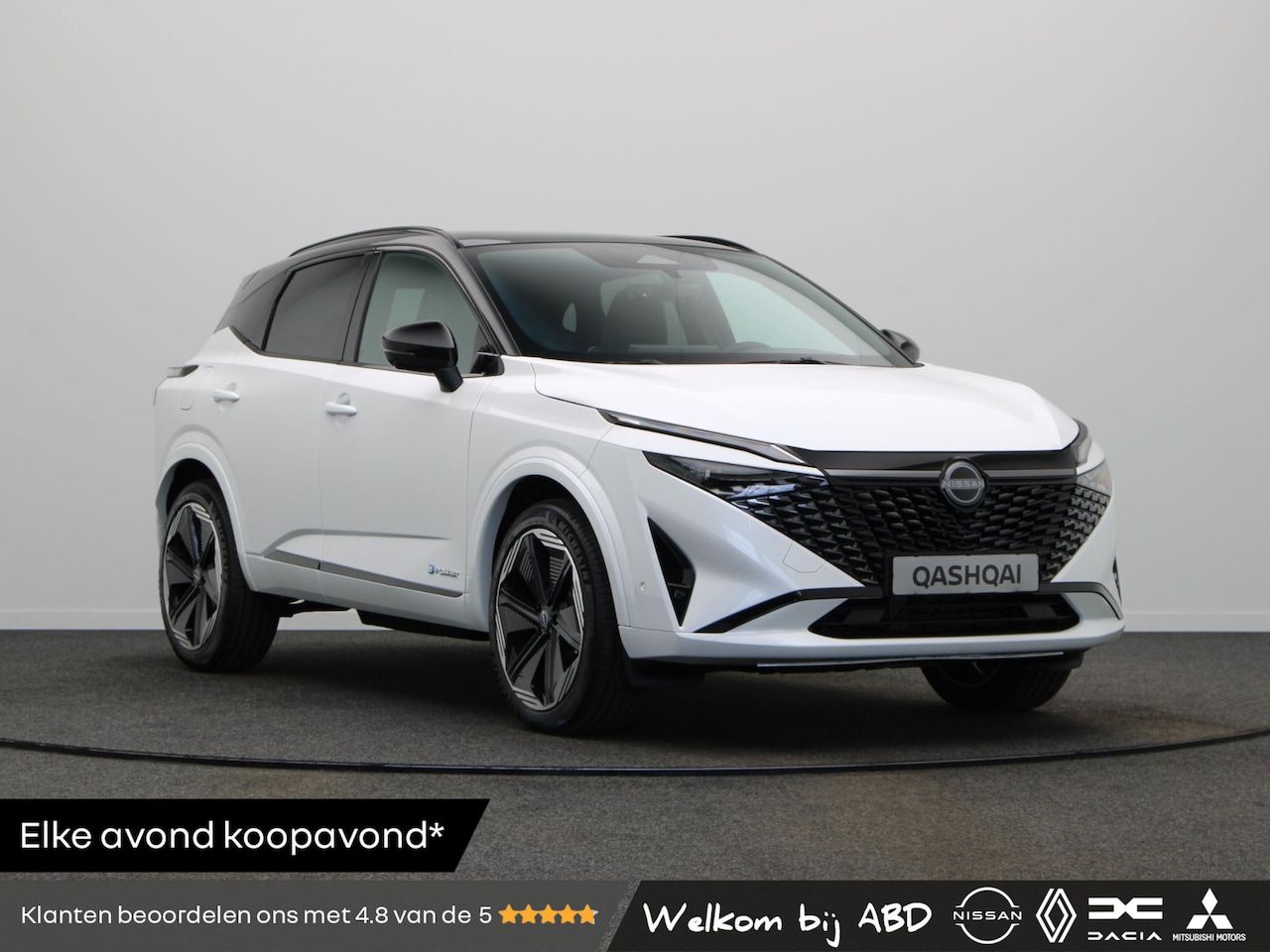 Nissan Qashqai - 1.5 e-Power N-Design | Rijklaarprijs!! | 20" Lichtmetalen Velgen | Stoel, Stuur en Voorrui - AutoWereld.nl