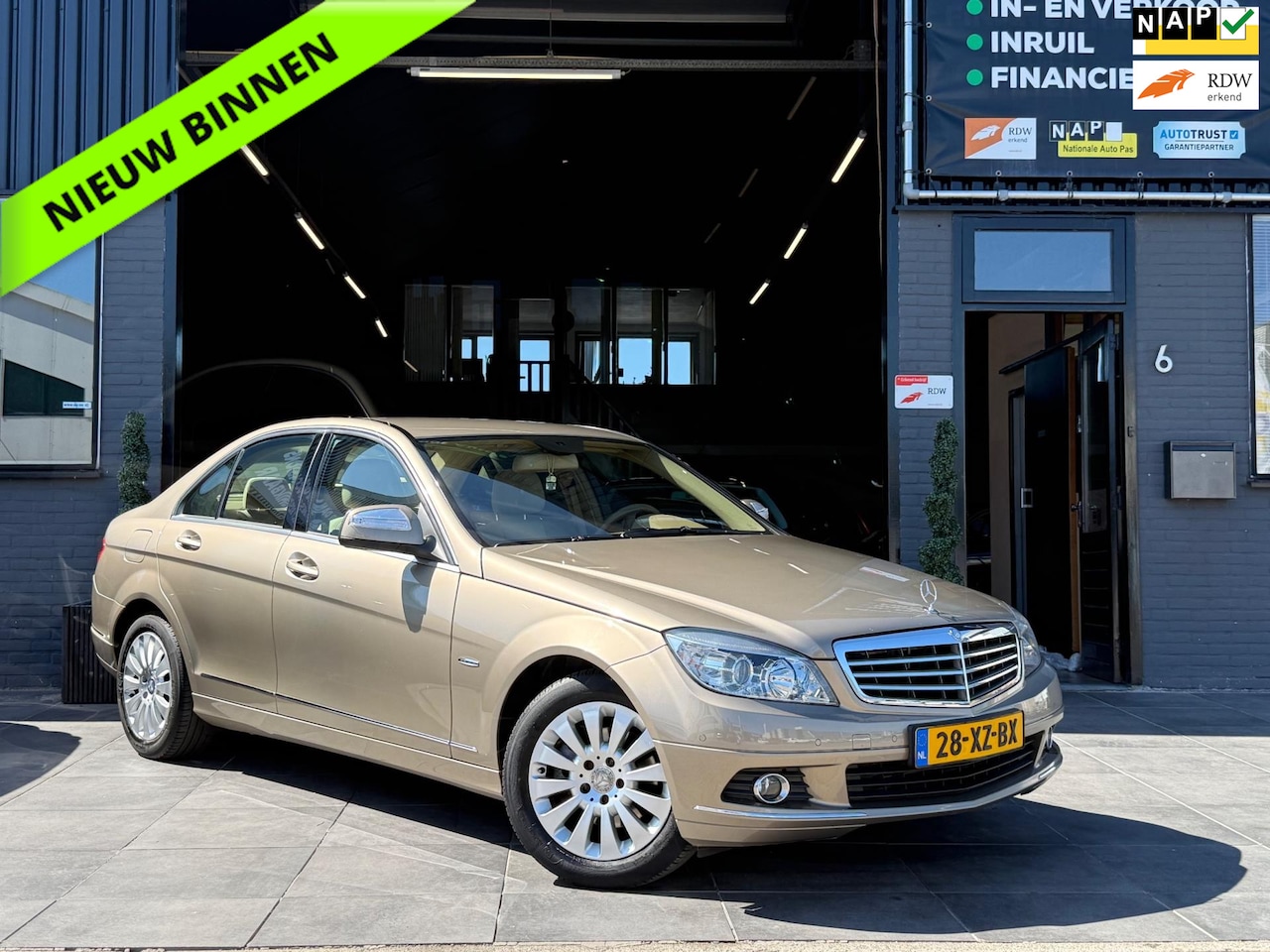 Mercedes-Benz C-klasse - 180 K Elegance|Automaat|Airco|Cruise - AutoWereld.nl