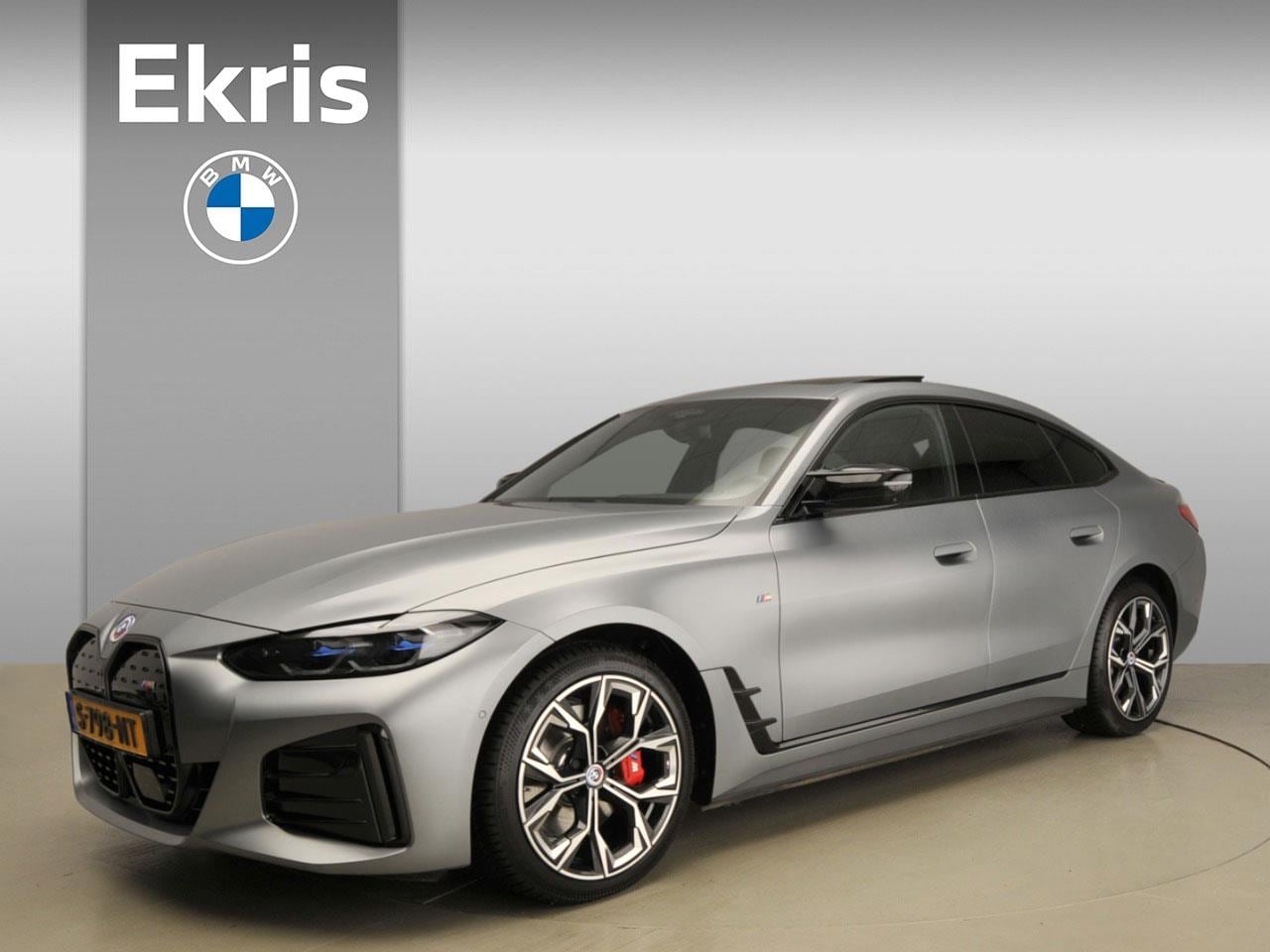 BMW i4 - Gran Coupe M50 M-Sportpakket | Laserlicht | Leder | Navigatie | Schuifdak | Elektr. zetels - AutoWereld.nl