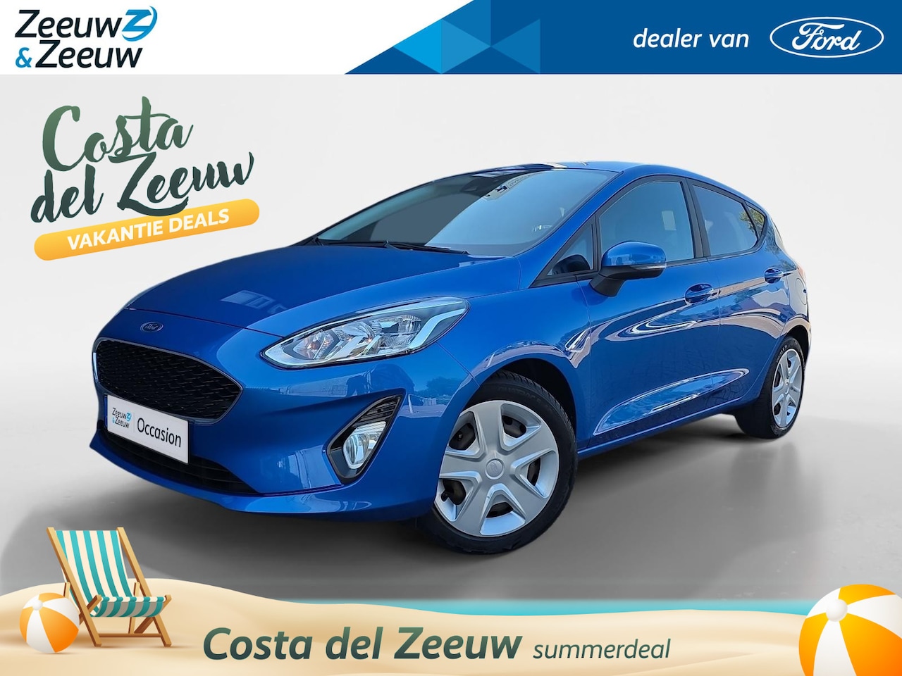 Ford Fiesta - 1.0 EcoBoost Connected | Navigatie | Apple/Android Carplay | Airco | Parkeersensoren | 12 - AutoWereld.nl
