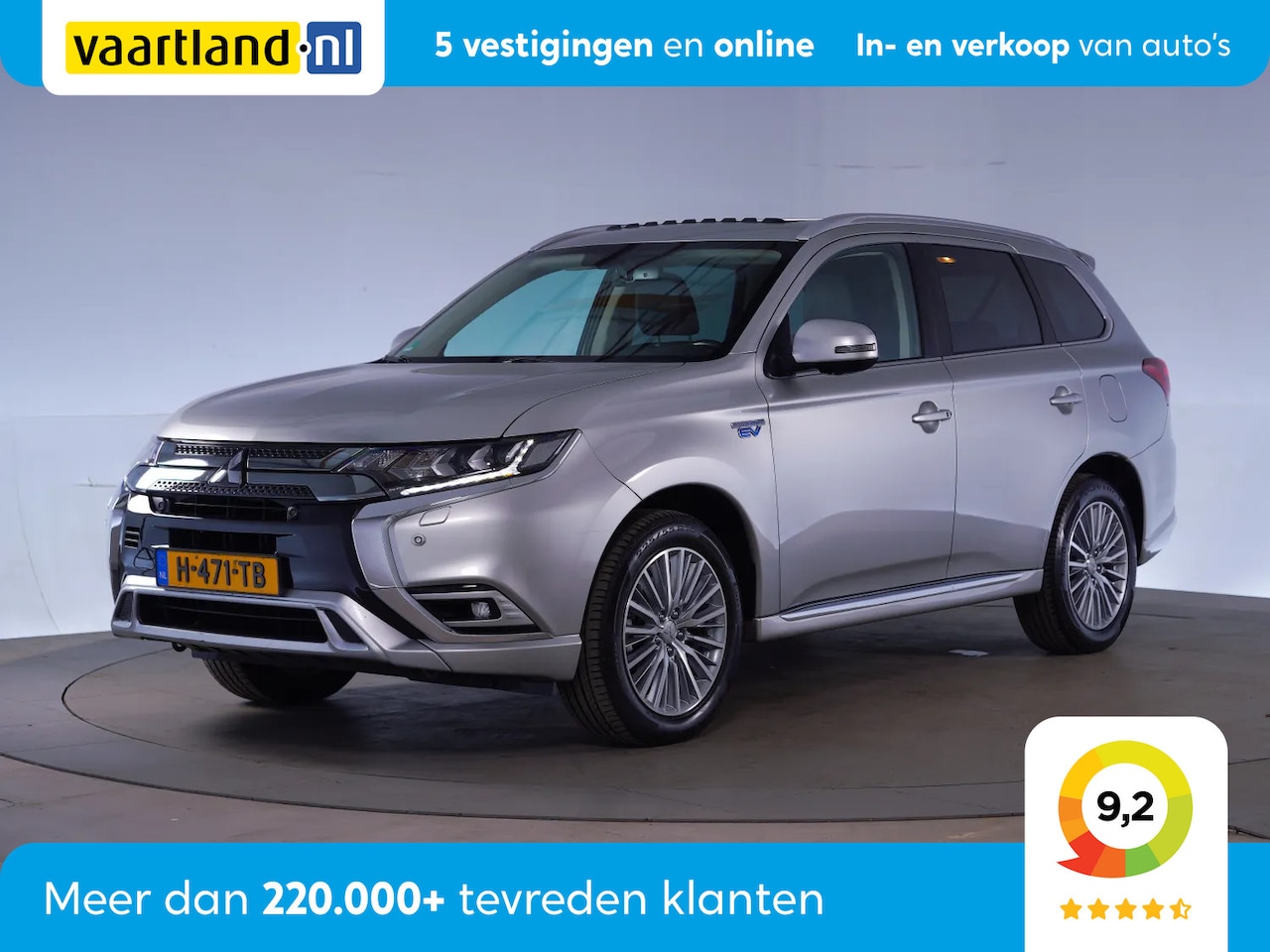 Mitsubishi Outlander - 2.4 PHEV Intense+ Aut. [ Navi 360-Camera Schuifdak ] - AutoWereld.nl