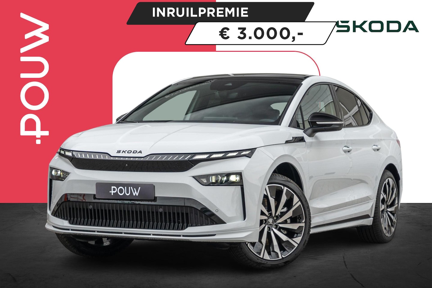 Skoda Enyaq Coupé iV - 85 286pk Sportline | 21" Velgen | Business Upgrade - AutoWereld.nl