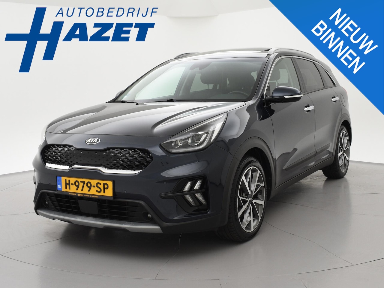 Kia Niro - 1.6 GDi HYBRID EXECUTIVELINE AUT. + TREKHAAK | STOELVENTILATIE | JBL | LEDER | STUURVERW. - AutoWereld.nl