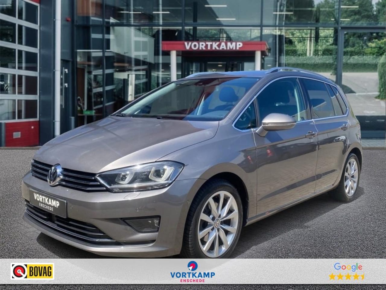 Volkswagen Golf Sportsvan - 1.4 TSI DSG HIGHLINE TREKHAAK/NAVI/ACC/PDC/STOELVERW - AutoWereld.nl