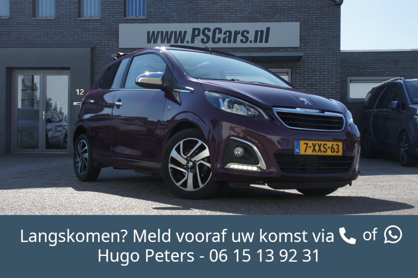 Peugeot 108 - 1.0 VTi **lage km** Airco|Cabrio- Vouwdak|Velgen - AutoWereld.nl