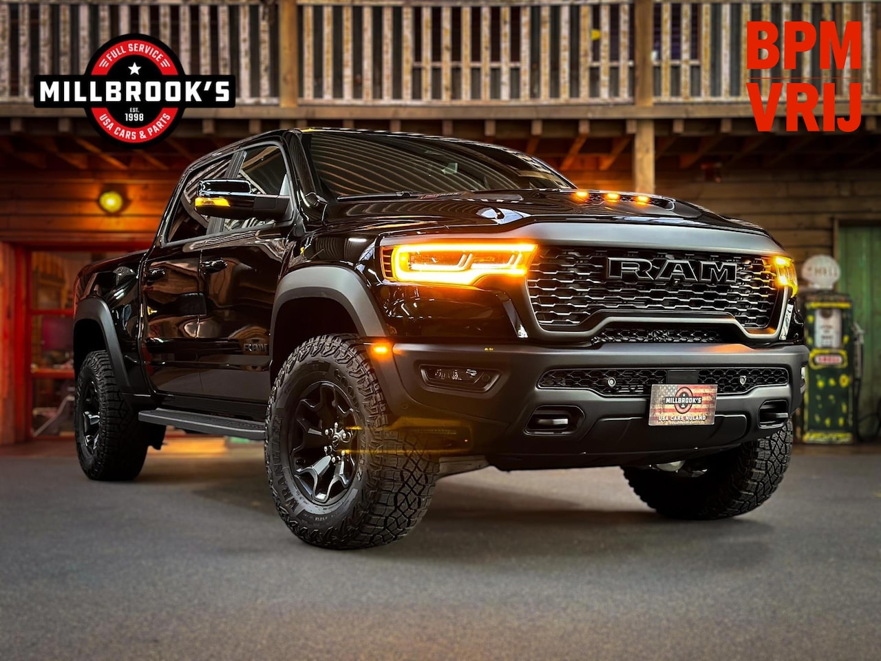 Dodge Ram Pick Up - RHO Hurricane H/O, BPM VRIJ, 540 PK, Twin Turbo, 14.4'' scherm, passagiers display - AutoWereld.nl