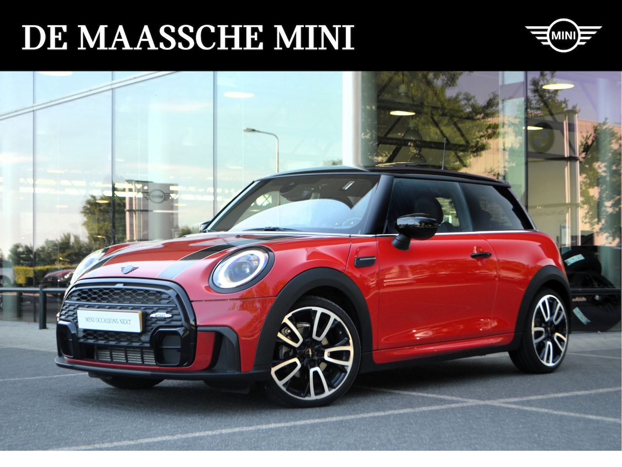 MINI John Cooper Works - Hatchback JCW Automaat / Panoramadak / Sportstoelen / Adaptief onderstel / Multifunctionee - AutoWereld.nl